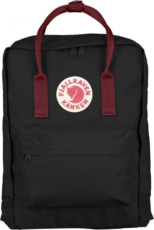 Fjällräven Kånken Black/Ox Red Fjällräven