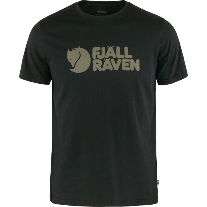 Fjällräven Men's Fjällräven Logo T-shirt Black Fjällräven