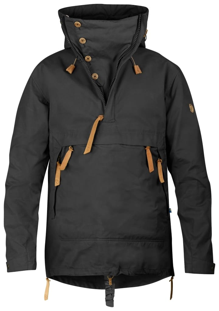 Fjällräven Men's Anorak No. 8 Dark Grey Fjällräven Fjällräven Men's Anorak No. 8 Dark Grey Fjällräven