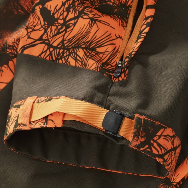 Fjällräven Men's Lappland Hybrid Trousers Orange Multi Camo-Deep Forest Fjällräven