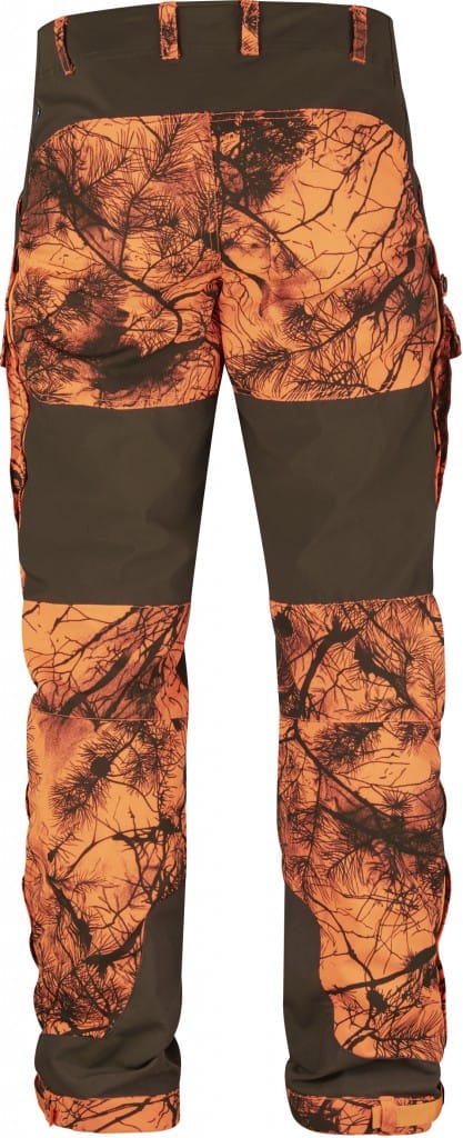 Fjällräven Men's Lappland Hybrid Trousers Orange Multi Camo-Deep Forest Fjällräven