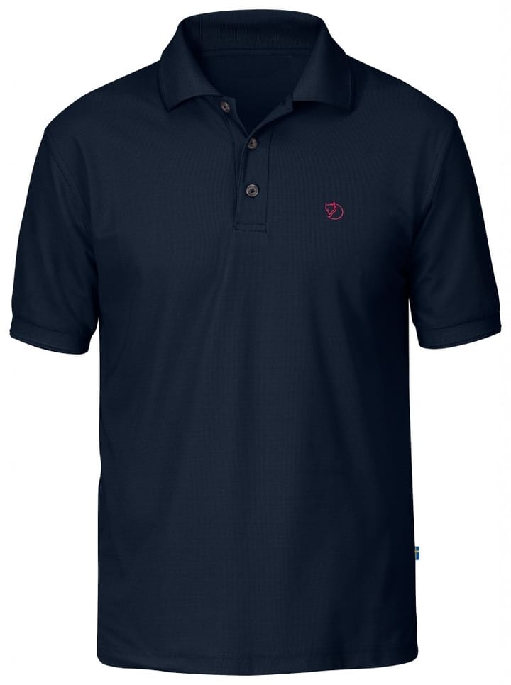 Fjällräven Men's Crowley Pique Shirt Blueblack Fjällräven