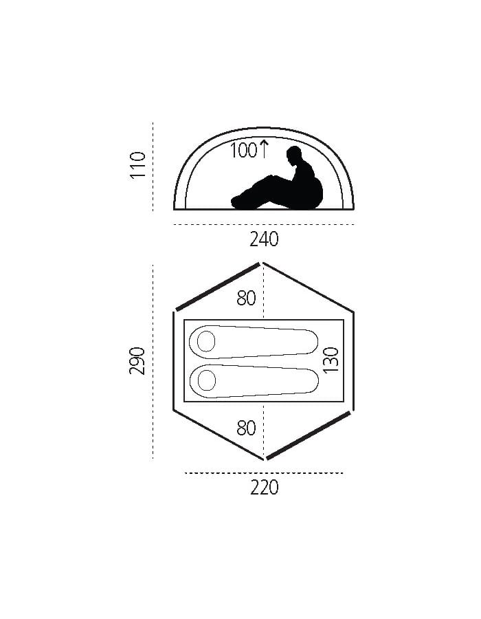 Fjällräven Keb Dome 2 Un Blue Fjällräven