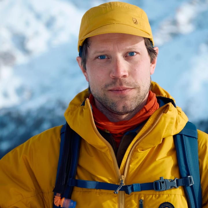 Fjällräven Men's Bergtagen 60 Insulation Jacket Mustard Yellow-mountain Blue Fjällräven