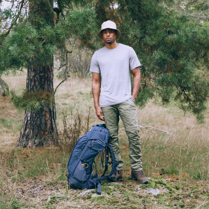 Fjällräven Men's Abisko Lite Short Sleeve Grey-melange Fjällräven Fjällräven Men's Abisko Lite Short Sleeve Grey-melange Fjällräven