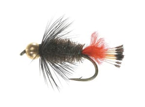 Unique Flies Bead Head Black Unique Flies