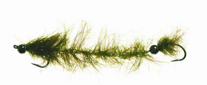 Unique Flies Børsteorm Olive/brown Unique Flies