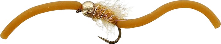 Unique Flies Squirmito Earthworm Tan Daiichi 1120 #12 Unique Flies
