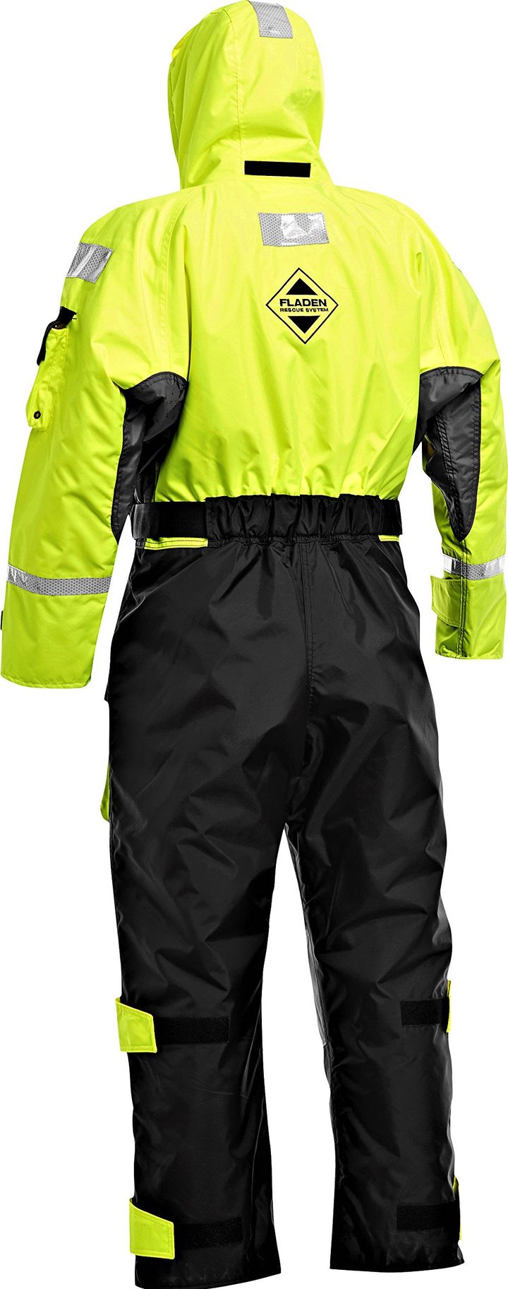 Fladen Flytedress 845xy Sort/Gul Womens Fladen