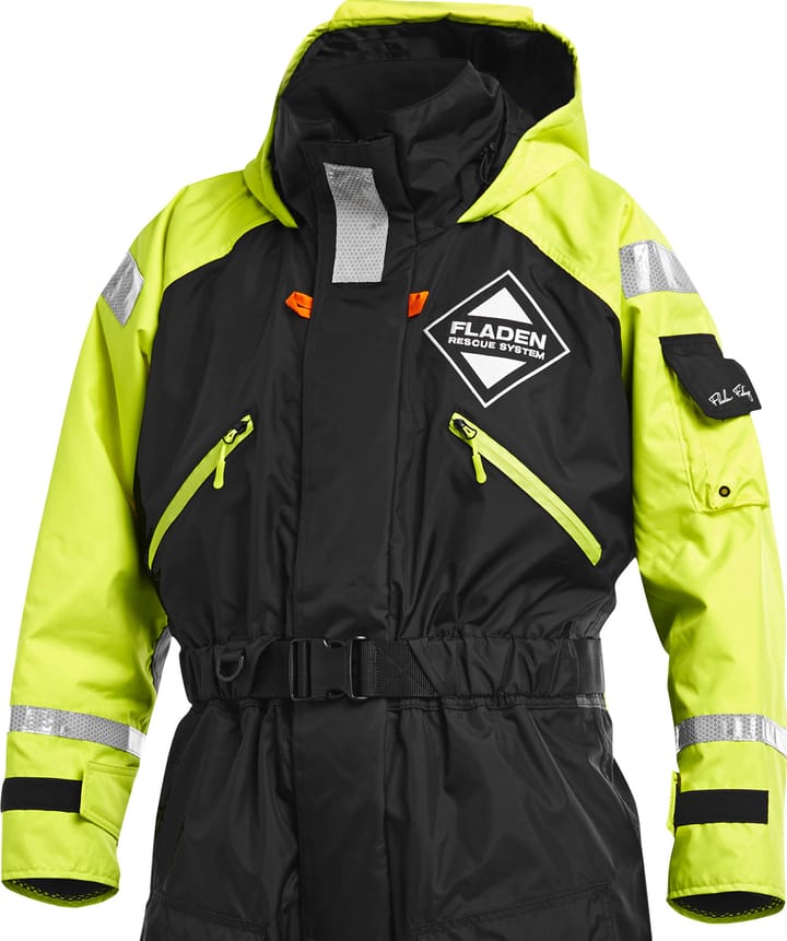 Fladen Flytedress 845xy Sort/Gul Womens Fladen