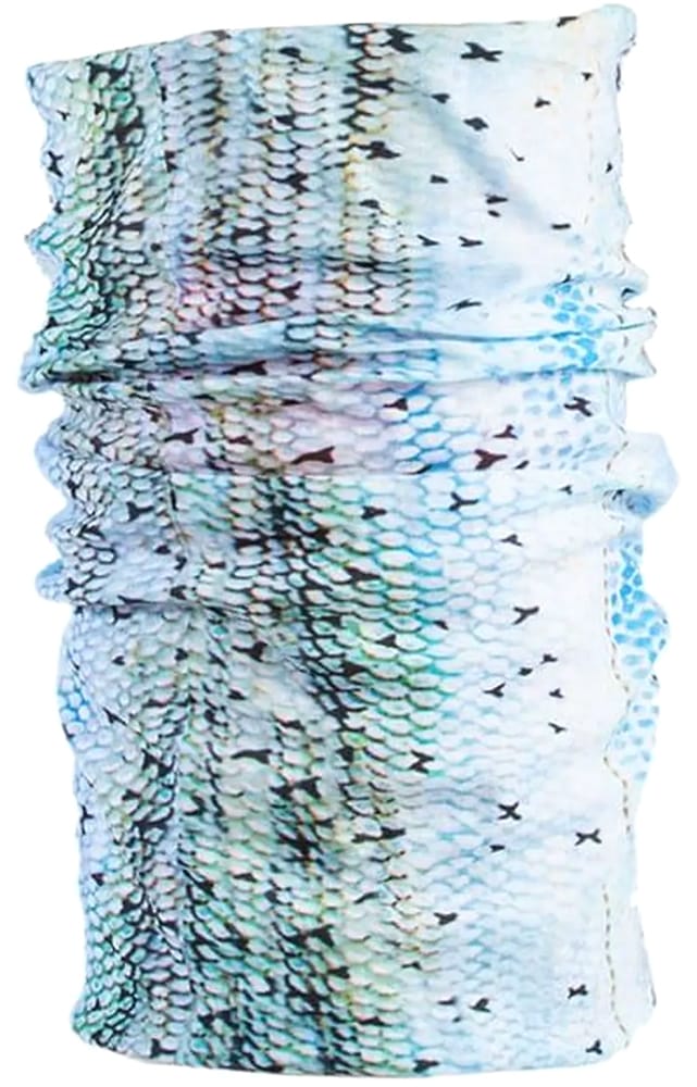 Fladen Fladen Multiscarf Pixel Lax Hals / Buff Med Laksemotiv Fladen