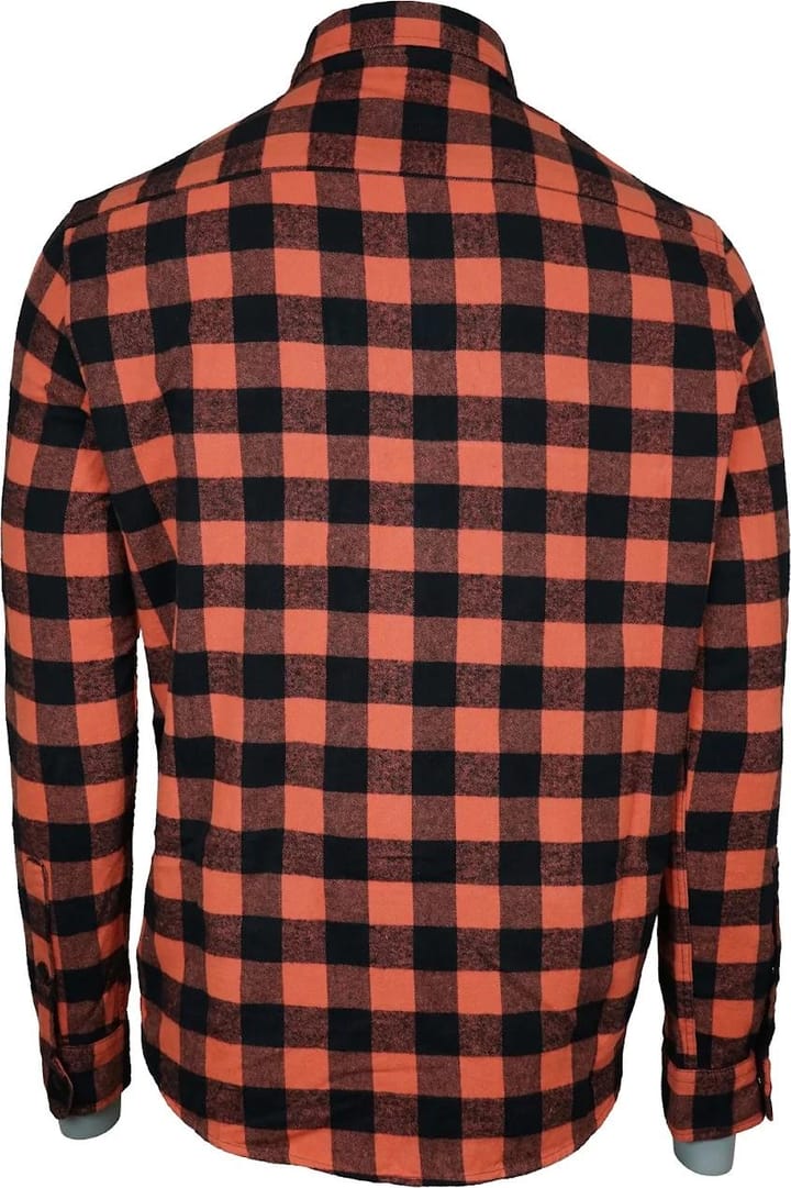 Avignon Unisex AFTER Hunt Flannel Shirt Orange/Black Avignon