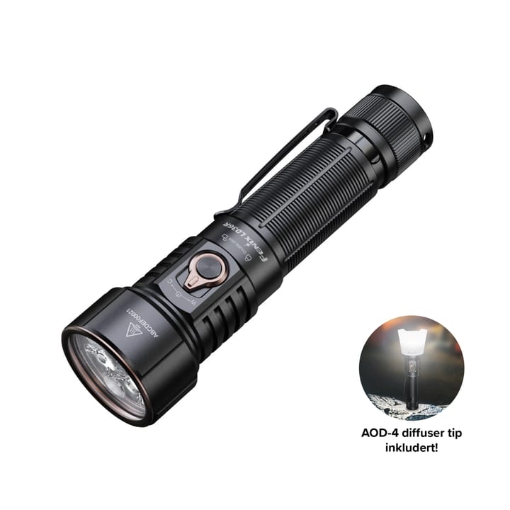 Fenix LD36R Lykt Sort 3600lm 6 Farger M.Diffuser Sort Fenix Fenix LD36R Lykt Sort 3600lm 6 Farger M.Diffuser Sort Fenix