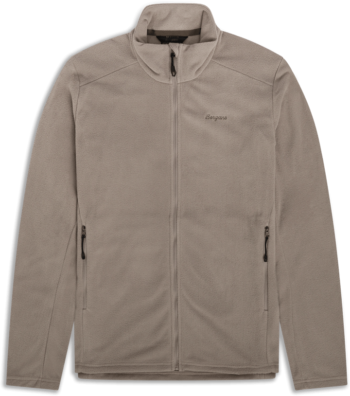 Bergans Men´s Finnsnes Fleece Jacket  Rock Taupe Bergans