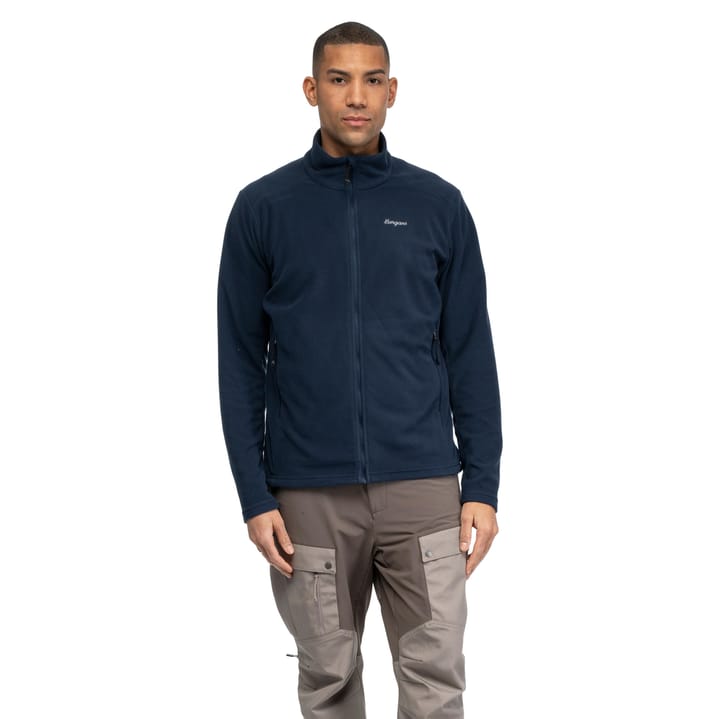 Bergans Men´s Finnsnes Fleece Jacket  Navy Blue Bergans