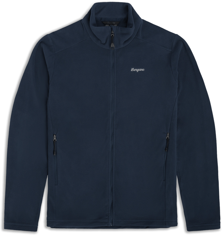 Bergans Men´s Finnsnes Fleece Jacket  Navy Blue Bergans