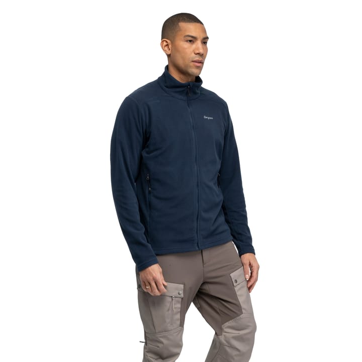 Bergans Men´s Finnsnes Fleece Jacket  Navy Blue Bergans