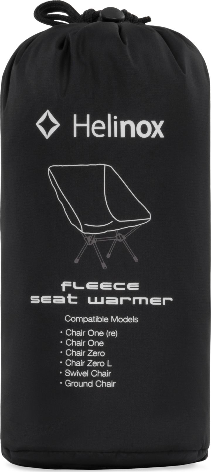 Helinox Fleece Seat Warmer For Chair One (Re) Black Helinox Helinox Fleece Seat Warmer For Chair One (Re) Black Helinox