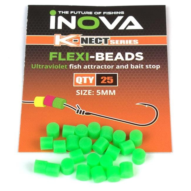 Innova Inova Flexi-Beads Uv Green 5 Mm 25 Stk Innova Inova Flexi-Beads Uv Green 5 Mm 25 Stk