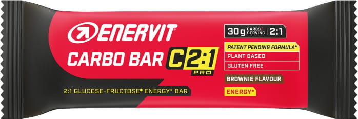 Enervit E.Sport Carbo Bar 2:1 Brownie 40g Nocolour Enervit