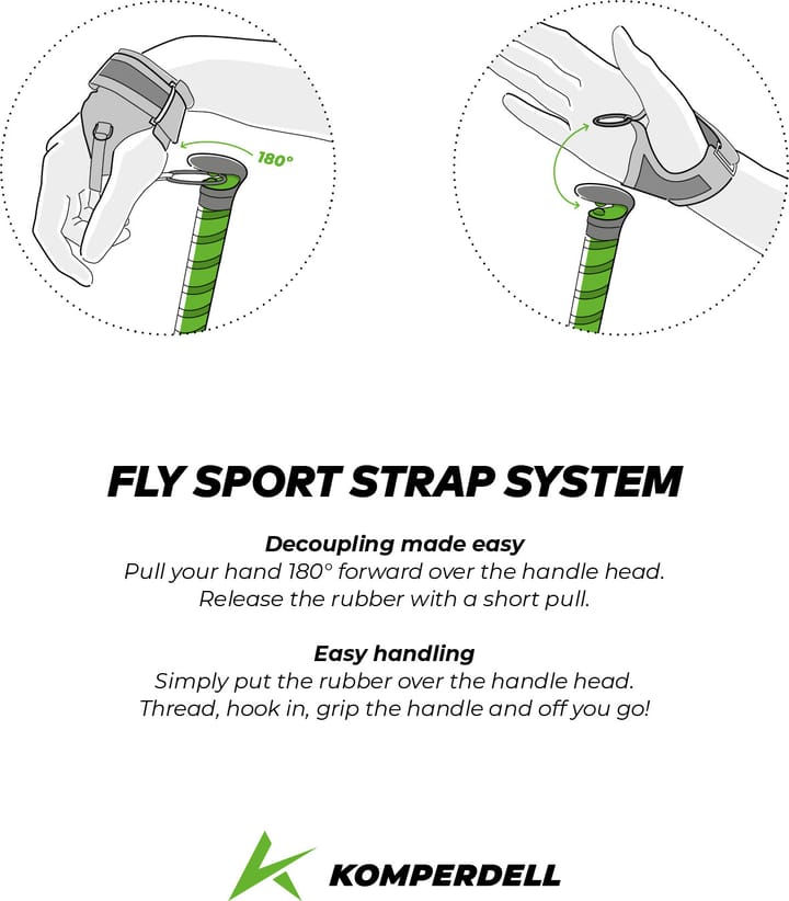 Komperdell Fxp Carbon Ultra Green Komperdell