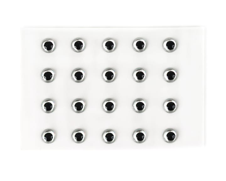 Flydressing Epoxy Eyes Silver Flydressing
