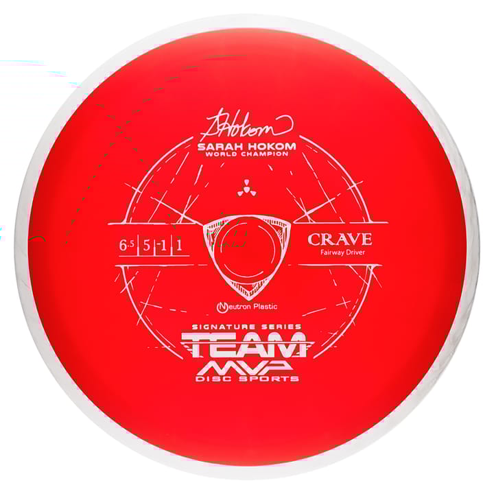 Axiom Discs Neutron Driver Crave Red