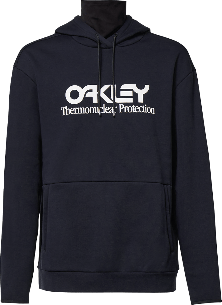 Oakley Men's Rider Long 2.0 Hoodie Black/White Oakley Oakley Men's Rider Long 2.0 Hoodie Black/White Oakley
