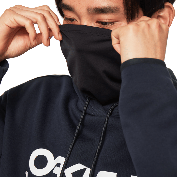 Oakley Men's Rider Long 2.0 Hoodie Black/White Oakley Oakley Men's Rider Long 2.0 Hoodie Black/White Oakley