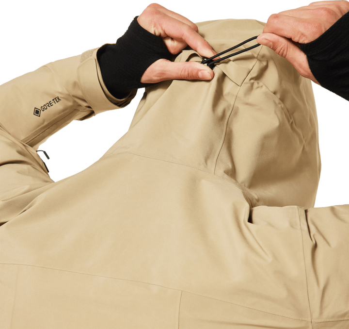 Oakley Men's Unbound GORE-TEX Shell Jacket 2.0 Pebble Oakley Oakley Men's Unbound GORE-TEX Shell Jacket 2.0 Pebble Oakley