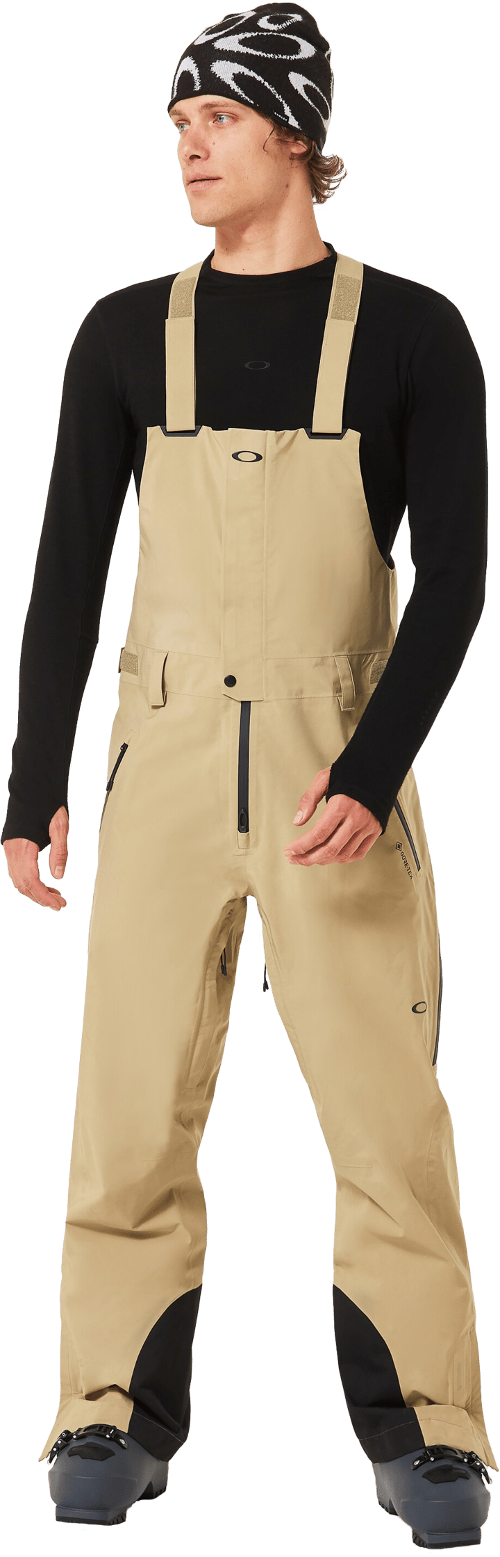 Oakley Men's Unbound GORE-TEX Shell Bib Pebble Oakley