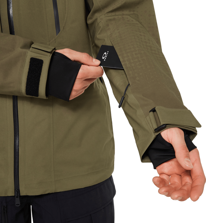 Oakley Men's Baldface Shell Jacket Army Green Oakley Oakley Men's Baldface Shell Jacket Army Green Oakley