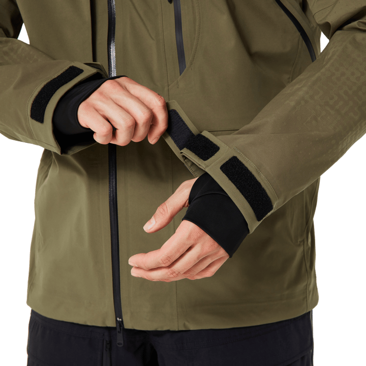 Oakley Men's Baldface Shell Jacket Army Green Oakley Oakley Men's Baldface Shell Jacket Army Green Oakley