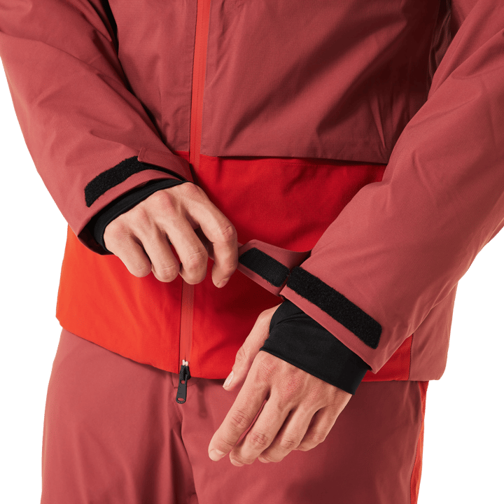 Oakley Men's Canopy Pro Insulated Jacket Flame Red/Rosewood Oakley Oakley Men's Canopy Pro Insulated Jacket Flame Red/Rosewood Oakley