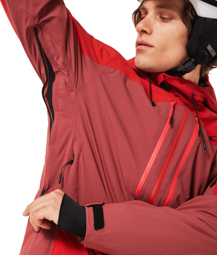 Oakley Men's Canopy Pro Insulated Jacket Flame Red/Rosewood Oakley Oakley Men's Canopy Pro Insulated Jacket Flame Red/Rosewood Oakley