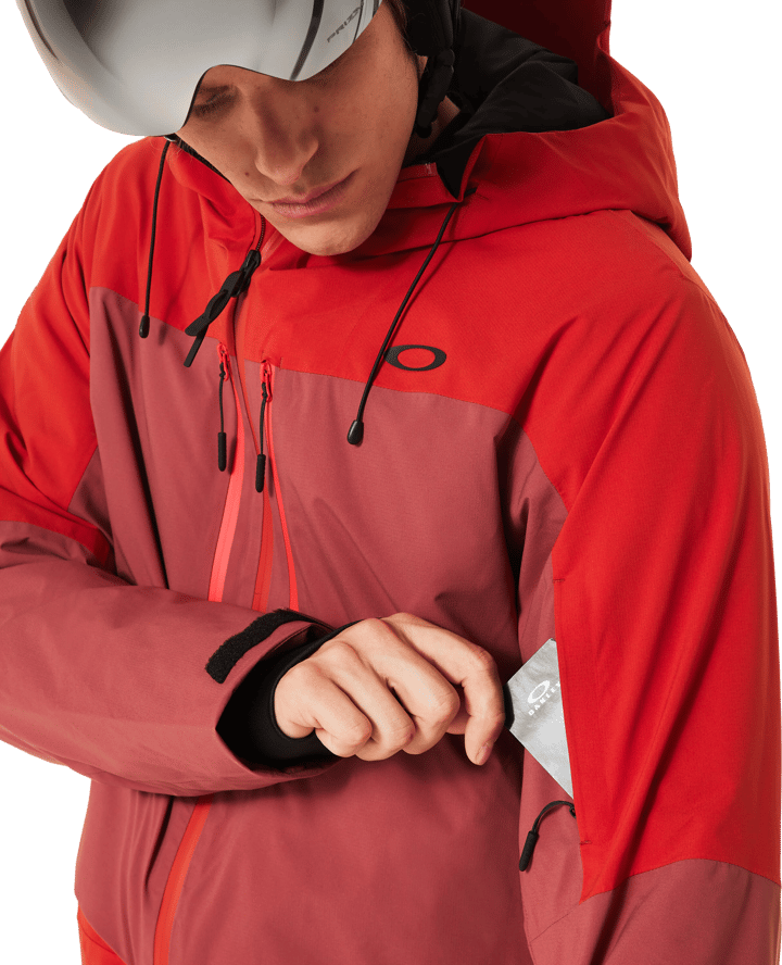 Oakley Men's Canopy Pro Insulated Jacket Flame Red/Rosewood Oakley Oakley Men's Canopy Pro Insulated Jacket Flame Red/Rosewood Oakley