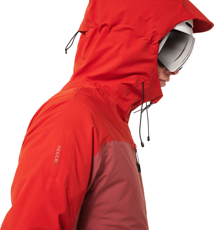 Oakley Men's Canopy Pro Insulated Jacket Flame Red/Rosewood Oakley Oakley Men's Canopy Pro Insulated Jacket Flame Red/Rosewood Oakley