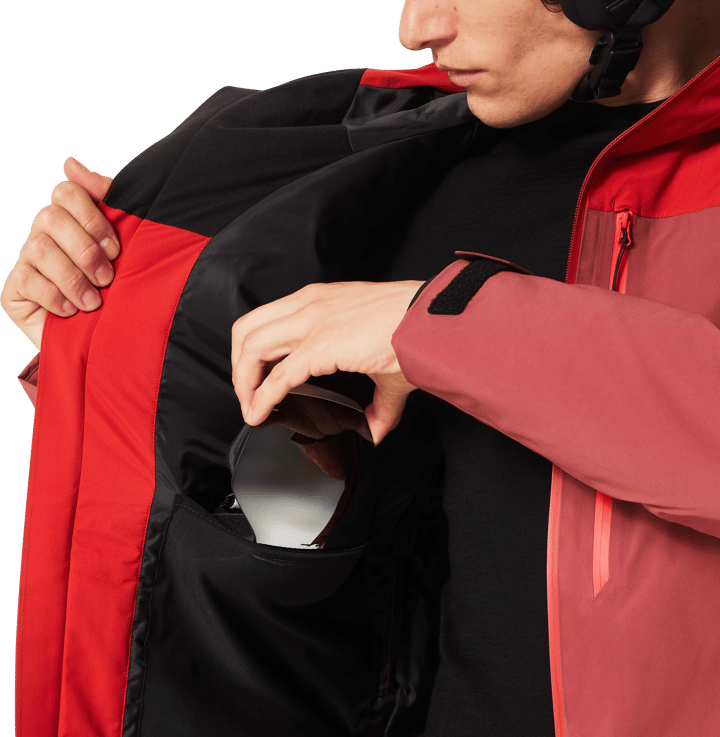 Oakley Men's Canopy Pro Insulated Jacket Flame Red/Rosewood Oakley Oakley Men's Canopy Pro Insulated Jacket Flame Red/Rosewood Oakley