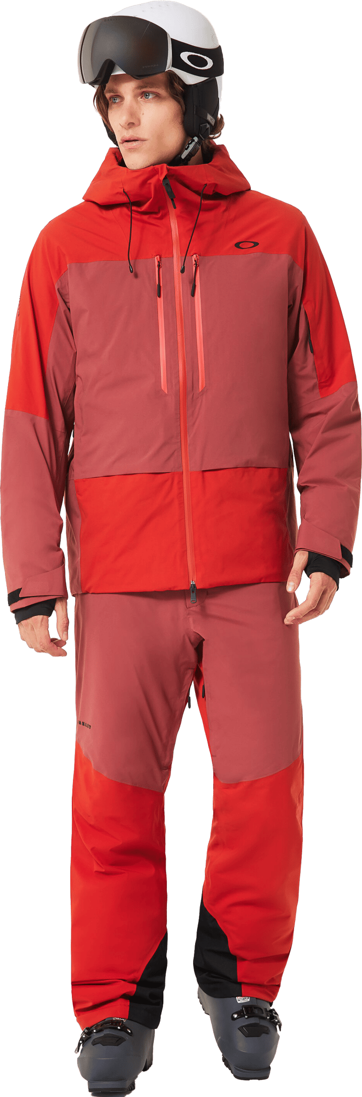 Oakley Men's Canopy Pro Insulated Jacket Flame Red/Rosewood Oakley Oakley Men's Canopy Pro Insulated Jacket Flame Red/Rosewood Oakley