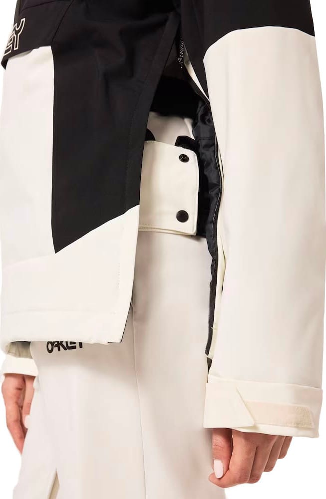 Oakley Women's Tnp Tbt Insulated Anorak Arctic White/blackout Oakley