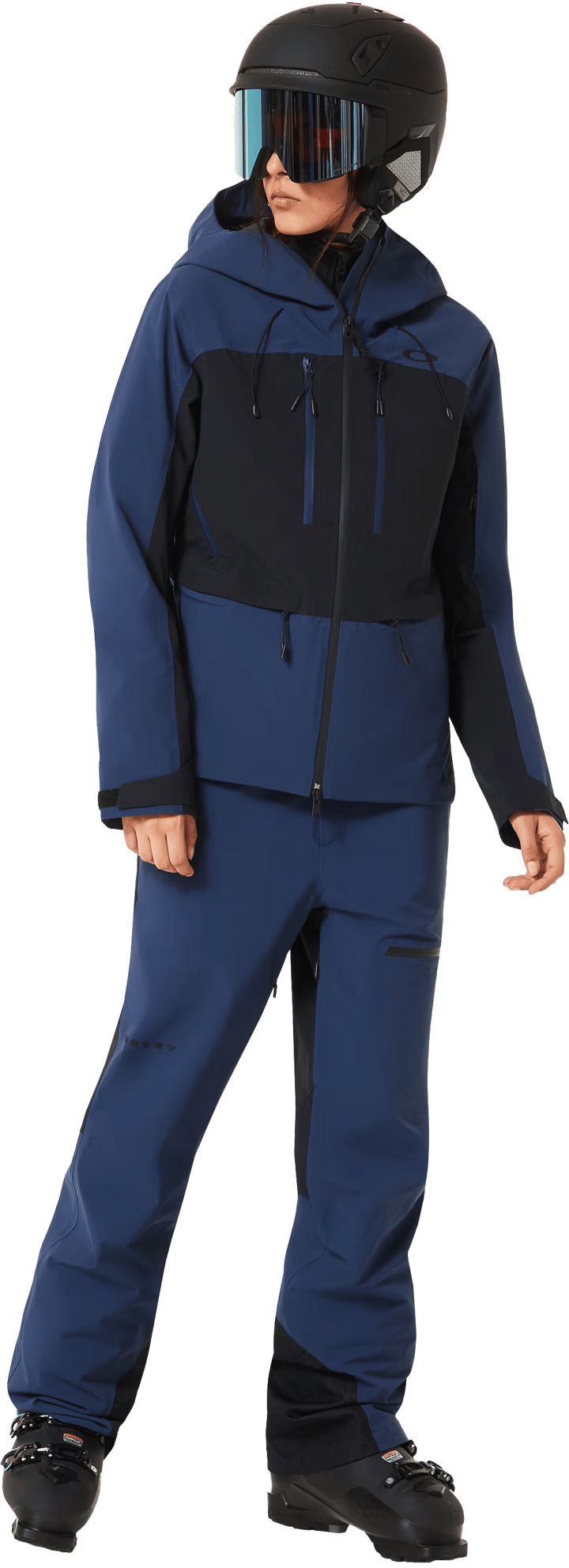 Oakley Women's Kendall RC Shell Jacket Abyss/Black Oakley Oakley Women's Kendall RC Shell Jacket Abyss/Black Oakley