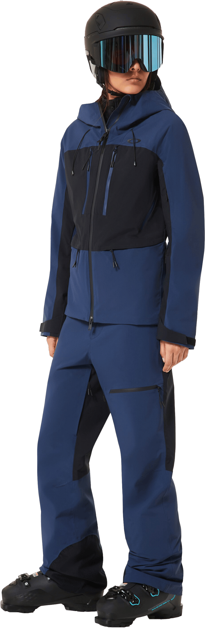 Oakley Women's Kendall RC Shell Jacket Abyss/Black Oakley Oakley Women's Kendall RC Shell Jacket Abyss/Black Oakley