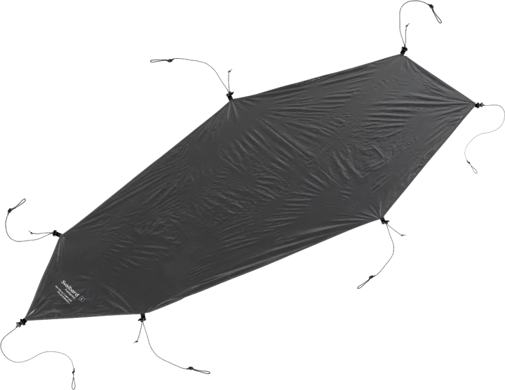 Nordisk Svalbard 1 Si (2.0) Footprint Black Nordisk