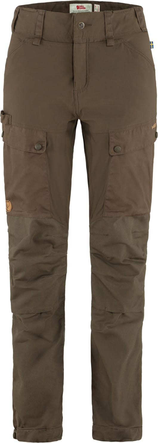 Fjällräven Women's Forest Hybrid Trousers Dark Olive Fjällräven