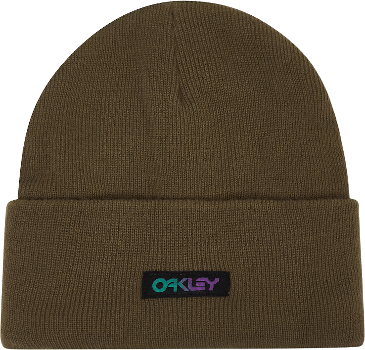 Oakley B1B Gradient Patch Beanie Army Green