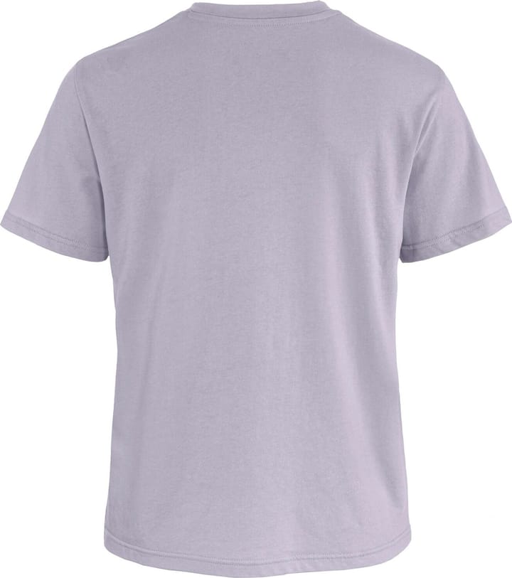 Fjällräven Women's Fox Boxy Logo Tee Lavender Mist Fjällräven