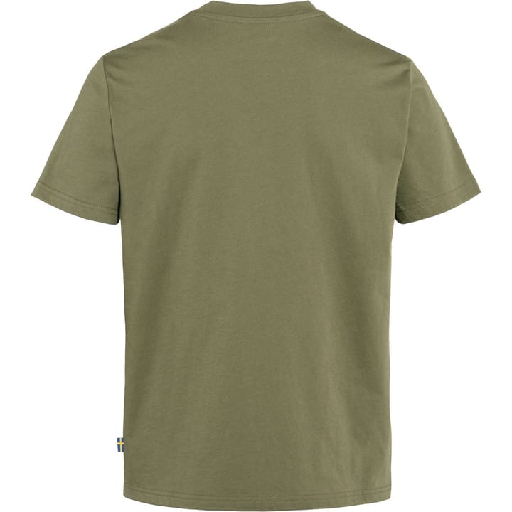 Fjällräven Women's Fox Boxy Logo Tee Green Fjällräven