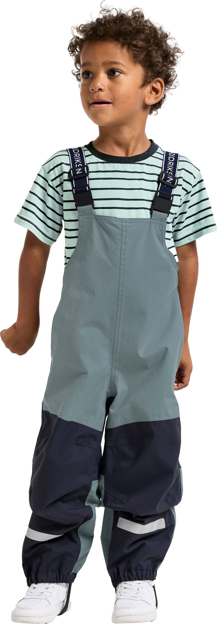 Didriksons Kids' Foxen Bib Pants Factory Blue Didriksons