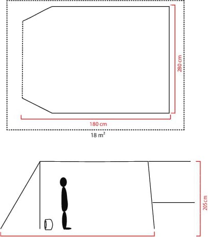 Coleman Fastpitch Victoria Falls 4 Blackout Green-grey Coleman