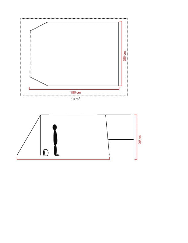 Coleman Closed porch Victoria Falls Grey Coleman
